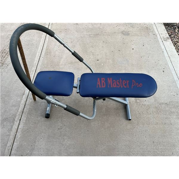 AB Master Pro workout bench.
