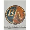 Image 4 : Vintage Bowser Gas Pump Face Plate & Vintage B/A Advertising Sign
