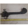 Image 2 : Antique beam scale for weighing heavy items. (Length 50")