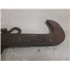 Image 4 : Antique beam scale for weighing heavy items. (Length 38")