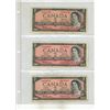 Image 1 : (6) 1954 Canada Two Dollars.
