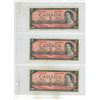 Image 3 : (6) 1954 Canada Two Dollars.
