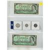 Image 1 : (2) 1967 Canada One Dollars (Uncirculated), 1967 Canada Silver 25 Cents and Silver 10 Cents, 5 Cents