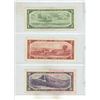 Image 2 : 1954 Canada One, Two (Uncirculated), Ten Dollars.