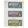Image 1 : 1954 Canada Five, Ten, Twenty Dollars.