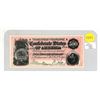 Image 1 : Counterfeit Confederate States of America 1864 $500. This is not an authentic note.