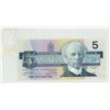Image 2 : 1986 $5 Replacement. Thiessen-Crow signatures. ENX Replacement Prefix. BC-56bA. VF20.