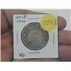 Image 1 : Newfoundland. 1900 Silver 50 Cents. Queen Victoria. VG.