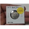 Image 1 : 1957 Bug Tail Nickel 5 Cents. There is a small Die Chip on the end of the beaver’s tail tha