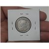 Image 2 : 1914 Canadian Silver 25 Cents. Issued during the first year of World War I. VG8.