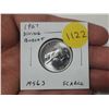 Image 1 : 1967 Diving Bobcat Silver 25 Cents. There is a Die Rotation, so it appears that the Bobcat is Diving