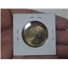 Image 2 : 2022 Alexander Graham Bell Colourized Loonie Dollar. BU.
