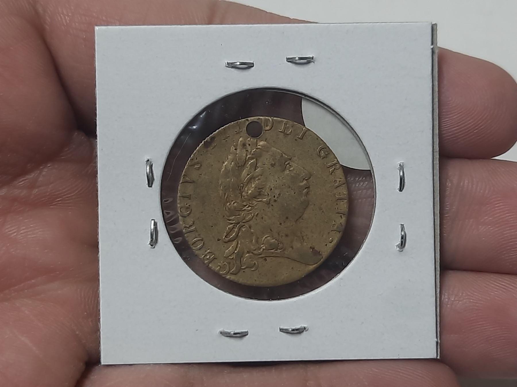 George Iii Inscription Great Britain. 1768 George III with In Memory of the Good Old Days ...