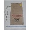 Image 1 : Small Coin Bag from the Market Branch of the Bank of Buffalo, Buffalo NY. At one time it contained $