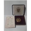 Image 1 : 1984 Official Medal of the Canadian Papal Visit. Pope John Paul II. Gold-plated. Housed in its origi