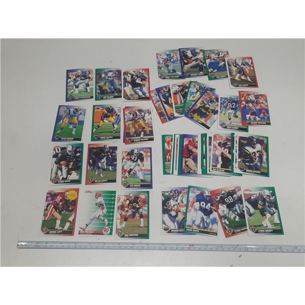 Lot of 50 NFL Football cards. Score 1991. Mint.