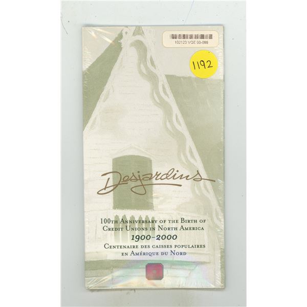 1900 – 2000 10 Cents commemorating the 100th Anniversary of the birth of Credit Unions in N