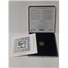 Image 1 : Official 1999 – 2000 Millenium Keepsake. Contains 3 Stamps and one Dove Medal.