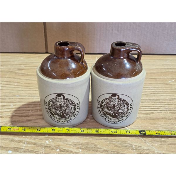 Roaring 20's whisky jugs