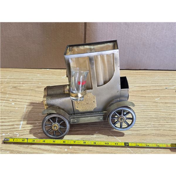 Musical sopranos decanter car- missing wheel- works