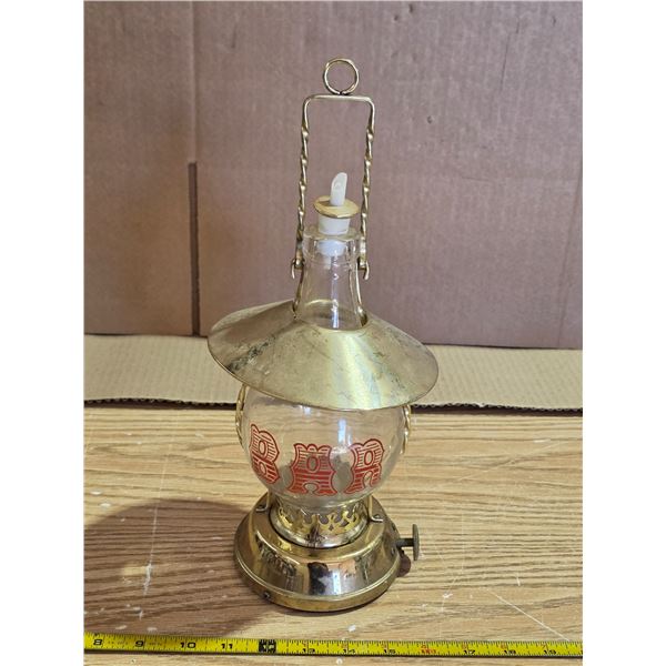 Barn lantern decanter