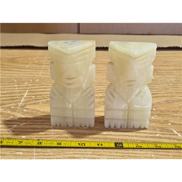 Onyx statues- 4.5"H