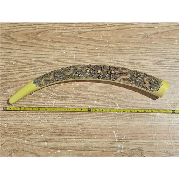 Bone shaped décor- wall art,dragons-23"L
