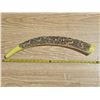 Image 1 : Bone shaped décor- wall art,dragons-23"L