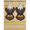 Image 1 : 2 pieces of bead work- looks like an eagle