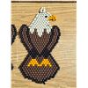 Image 3 : 2 pieces of bead work- looks like an eagle