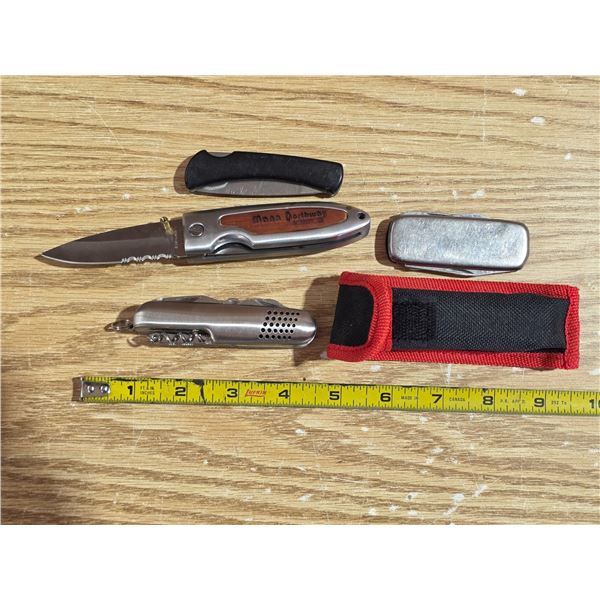 Pocket knives and multi tools