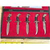 Image 2 : Defender ornamental knife set with case