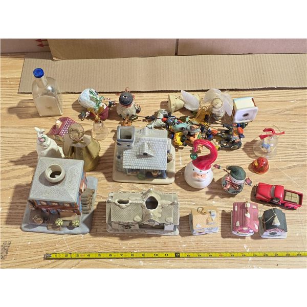 Lot of Christmas decorations