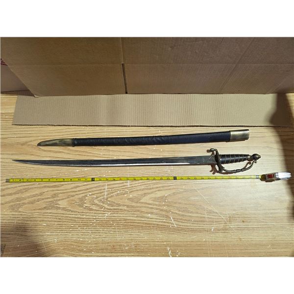 Pirates cutlas sword with sheath- decoration