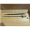 Image 1 : Pirates cutlas sword with sheath- decoration