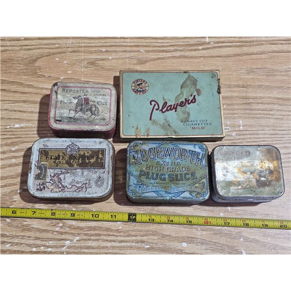 Various tins- repeater, players