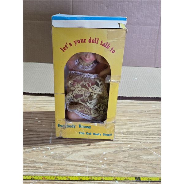 The sexy doll radio figure in box