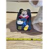 Image 2 : Teddy bear phone and mickey mouse radio- untested