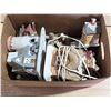 Image 1 : Box of christmas village items