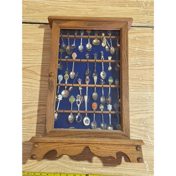 Spoon collection- in a nice case