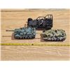Image 1 : 3 army toys- Tanks, buggy