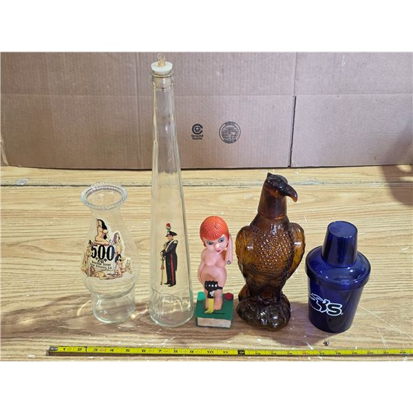 Decanters and decorative items