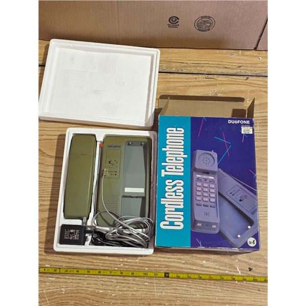 Vintage cordless telephone