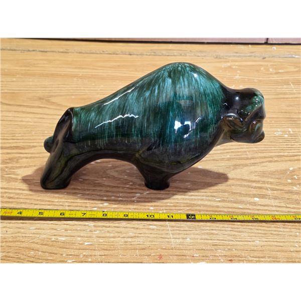 BMP bison statue