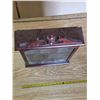 Image 2 : Wooden display cabinet with mirror back panel- 13" by 3" by 20"H