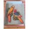 Image 1 : 2 parrot chalkware pieces