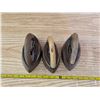 Image 1 : 3 antique sad irons