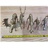 Image 2 : Brass figurines, deer's, ducks