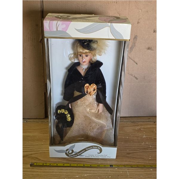 Timeless treasures 18" porcelain doll in box