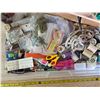 Image 2 : Bin of sewing supplies